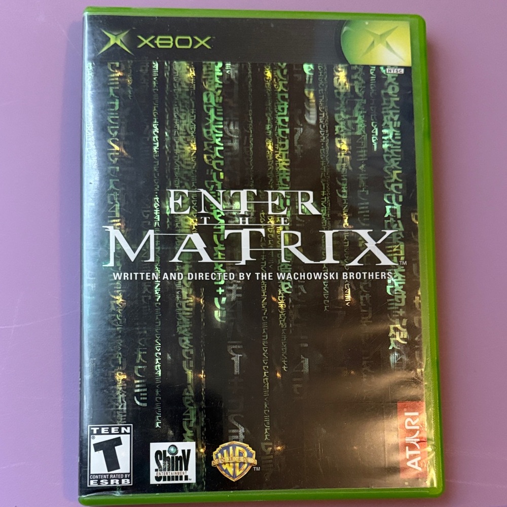 Enter the Matrix Xbox Game